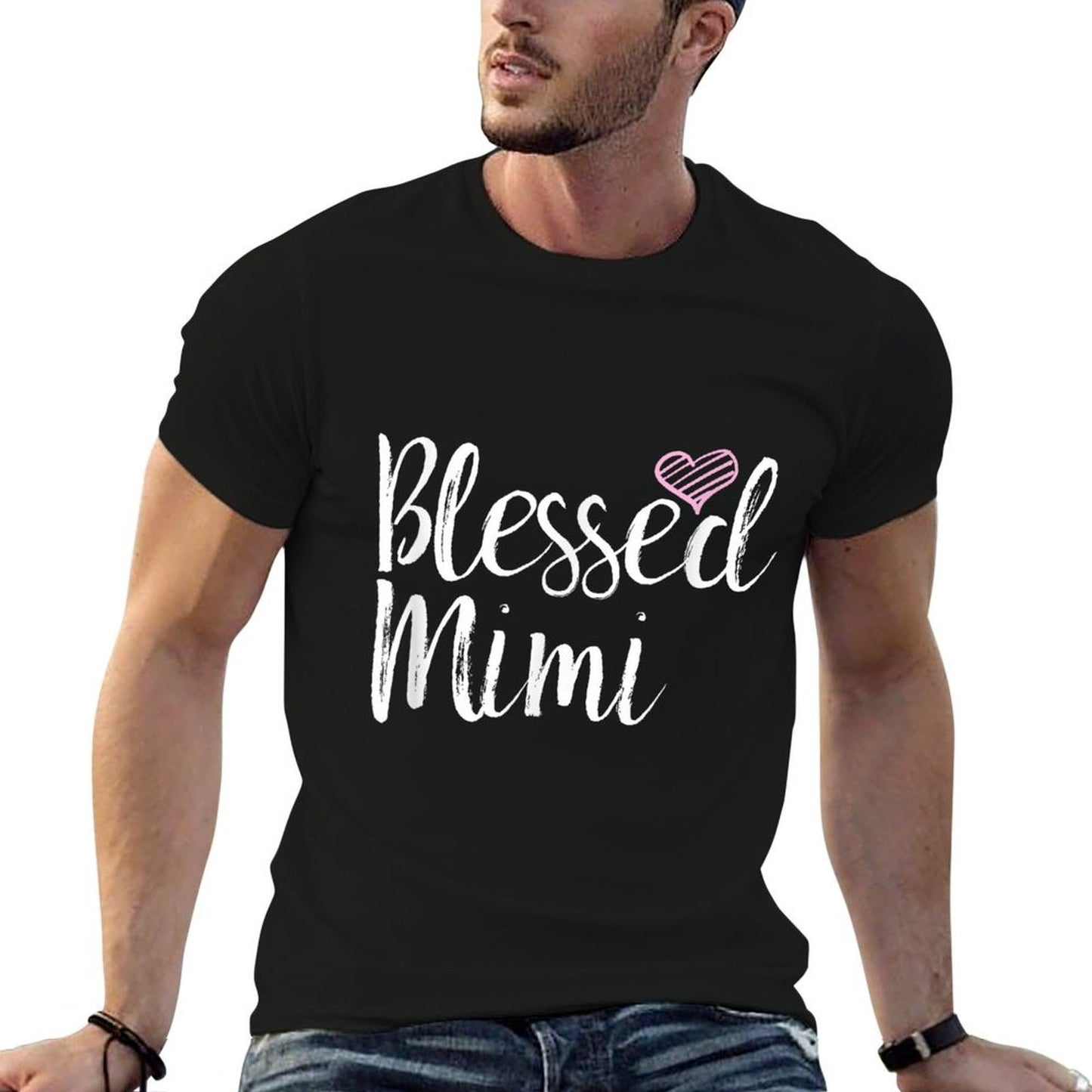Blessed Mimi - Grandmas  Slim-fit Cut T-Shirt