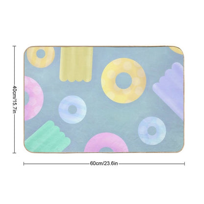 Pool  Repositionable Bath Mat
