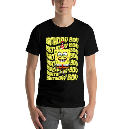 Mademark X SpongeBob SquarePants - SpongeBob SquarePants Birthday Boy  Eco-friendly Material T-Shirt