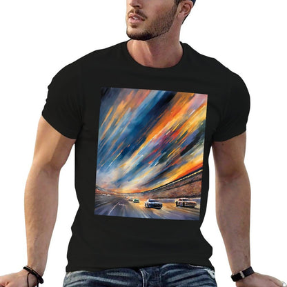 Twilight Pursuit V8 Raglan Baseball  Durable T-Shirt