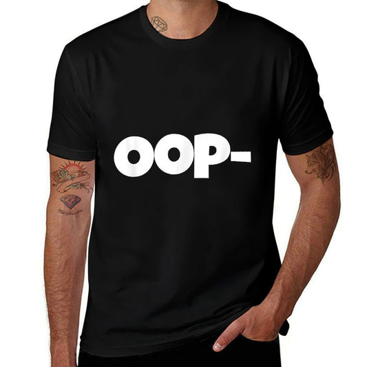Oop T-shirt Meme Gift  Relaxed-fit T-Shirt