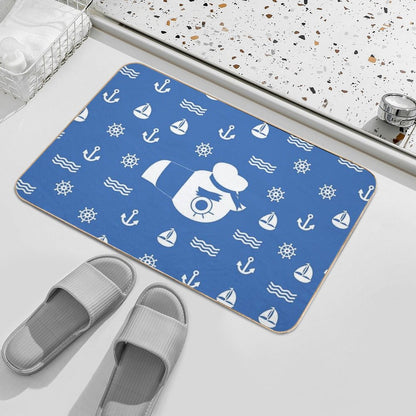 Gulliver Pattern  Repositionable Bath Mat