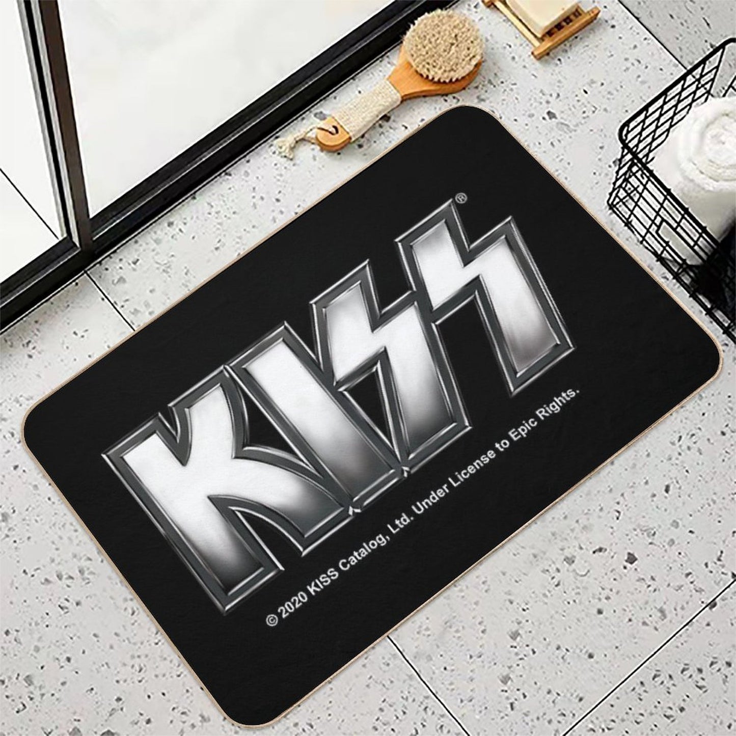 Kiss Fan Art, Kiss Band, Kiss Music, Kiss The Band, Kiss Fanart  Toxin-Free Bath Mat