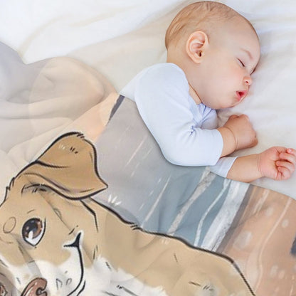 Funky Quick-dry Throw Blanket