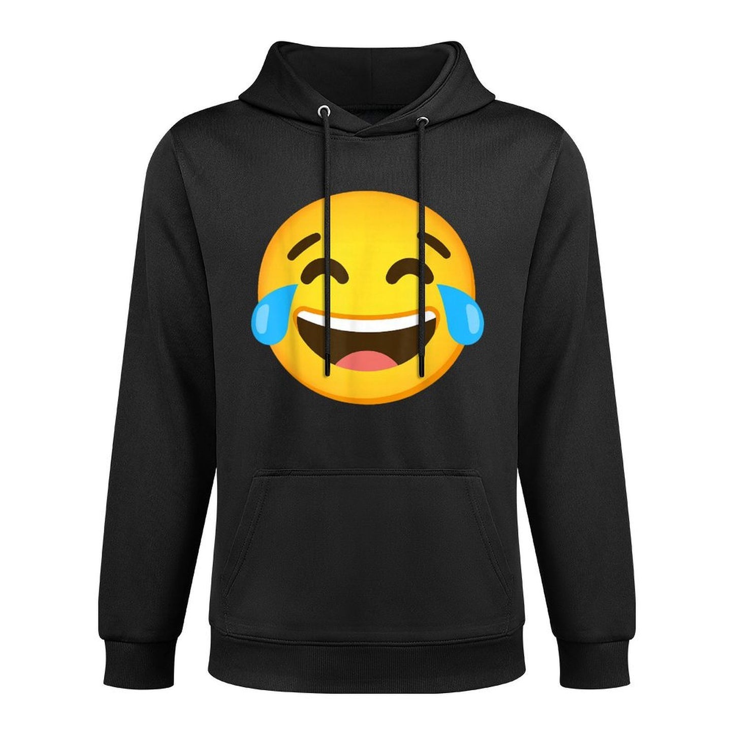 Emoticon Laughing Tears Face with Tears of Joy Gift Moisture-Wicking Hoodie