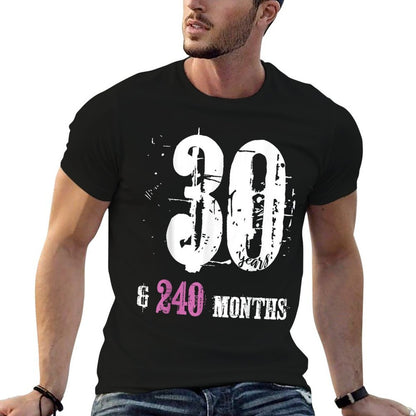 50 Year Old 1972 50th Birthday Gift 30 Years 240 Months  Eco-friendly Material T-Shirt