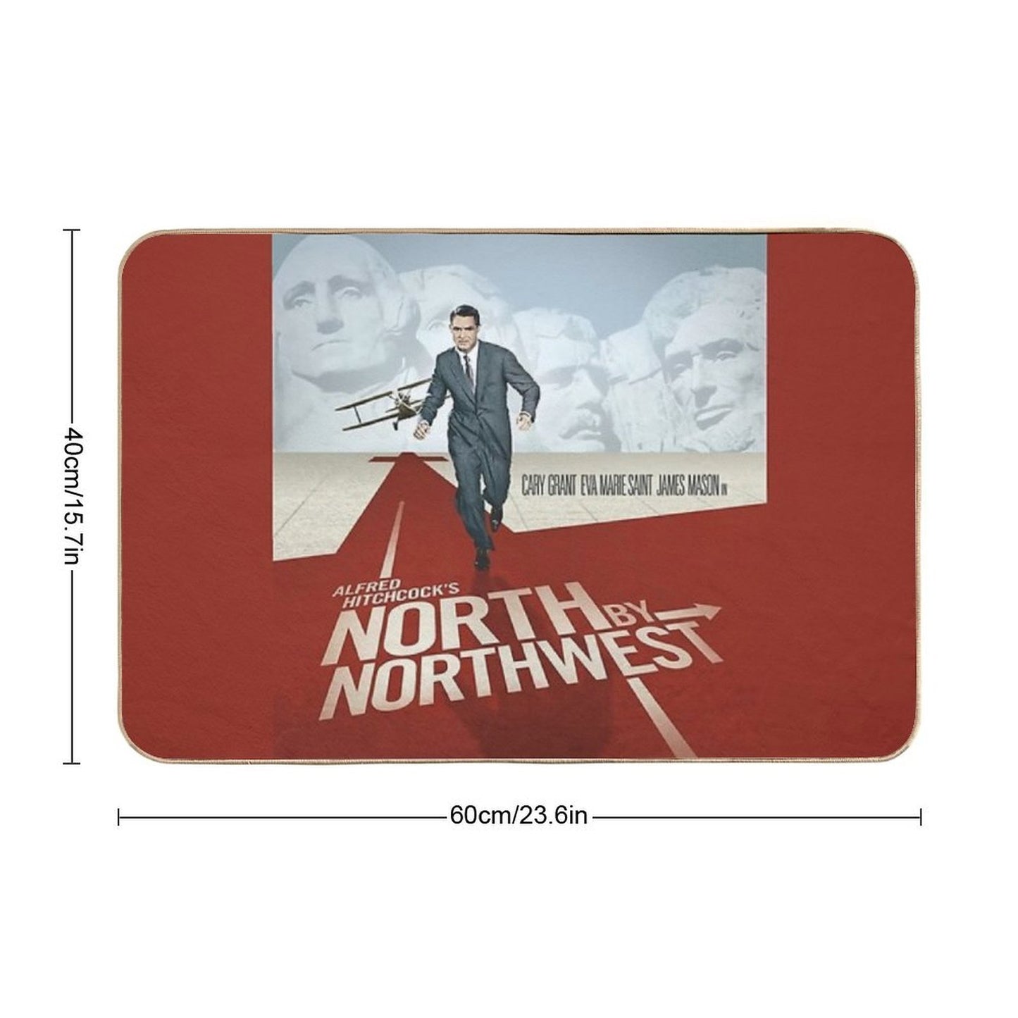 North by Northwest  Long-Lasting Bath Mat