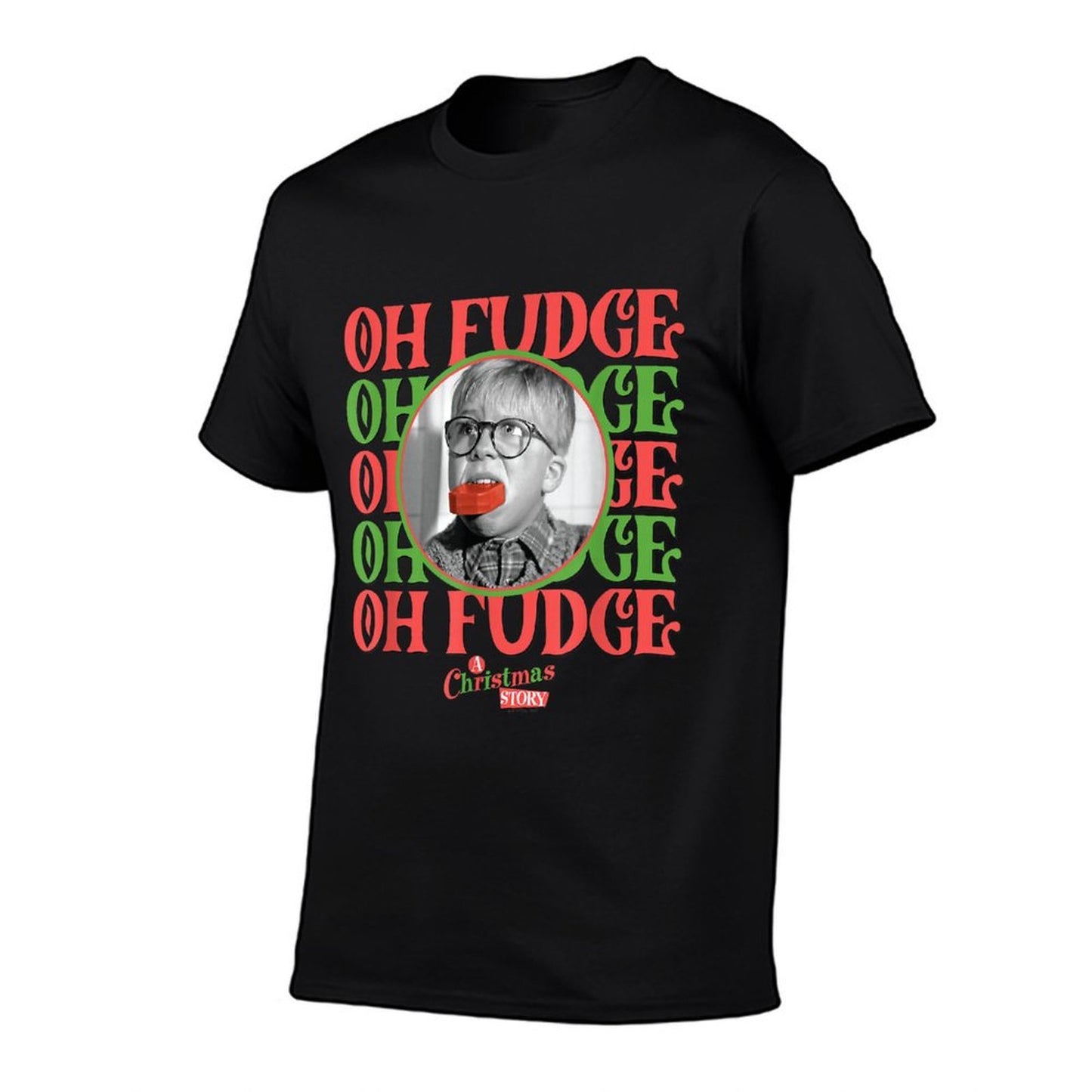 A Christmas Story - Oh Fudge Stacked  Easy-care T-Shirt