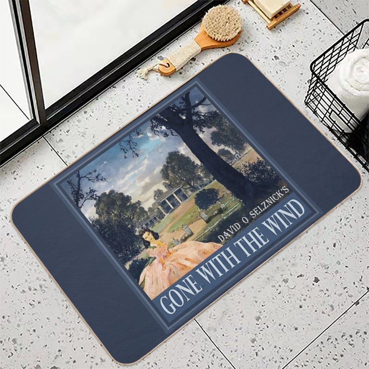 Gone With The Wind Tara  Easy Maintenance Bath Mat