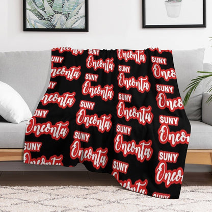 SUNY Oneonta Versatility Throw Blanket