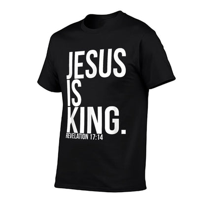 Jesus Is King Bible Scripture Quote Christian  Classic T-Shirt
