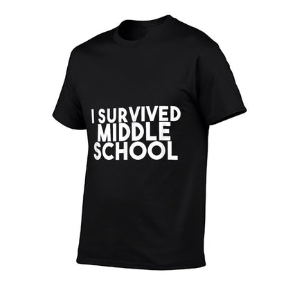 Funny Middle School Graduation Gift Eighth 8th Grade  Durable T-Shirt