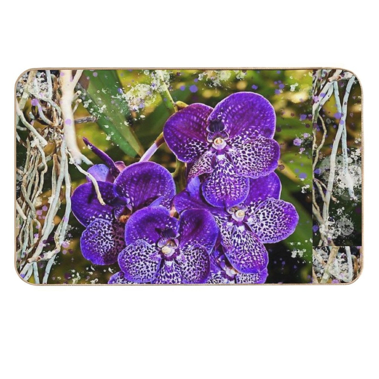 Vanda Orchid  Long-Lasting Bath Mat