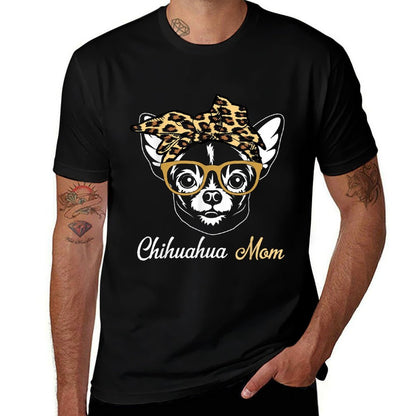 Birthday And Mother's Day Gift-Chihuahua Mom  Moisture-wicking T-Shirt