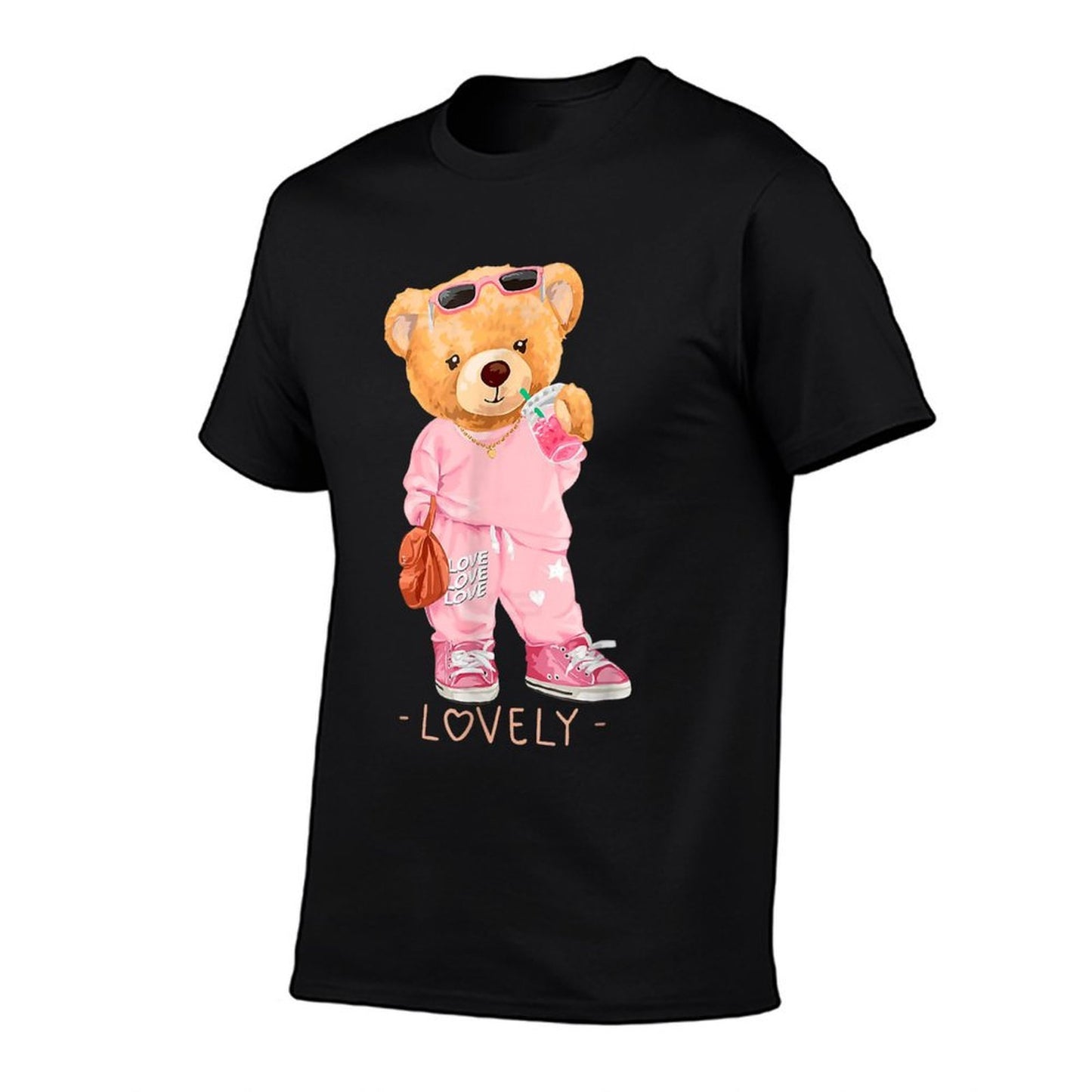Men's Women's Kids Teddy Bear Graphic Cool Designs Funny  Moisture-wicking T-Shirt