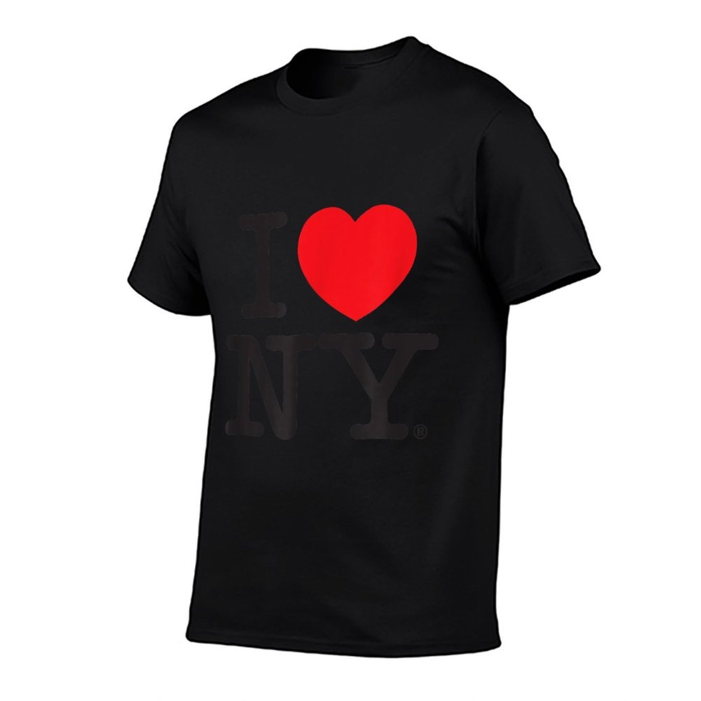 I LOVE NY Classic Logo  Heathered Texture T-Shirt