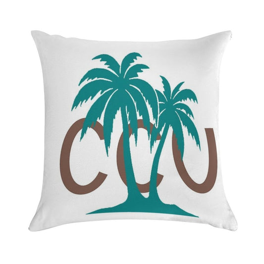 Coastal Carolina Soft Shrink-Resistant Throw Pillow