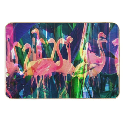 Flamingo Dance  Rapid-Drying Bath Mat