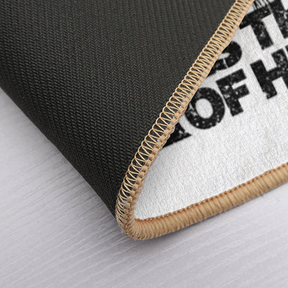 Dwight Schrute - Blood Alone Moves The Wheels of History (Variant)  High-Traffic Bath Mat