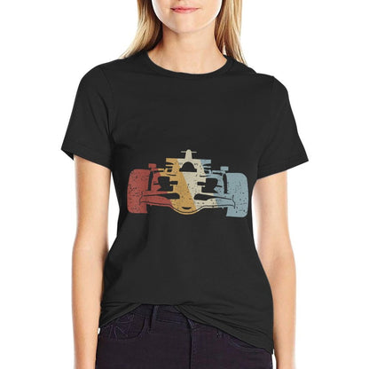 Racing Car Retro Style Vintage Relaxed-fit T-Shirt