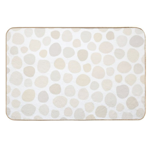 Beach Stones Durable Bath Mat