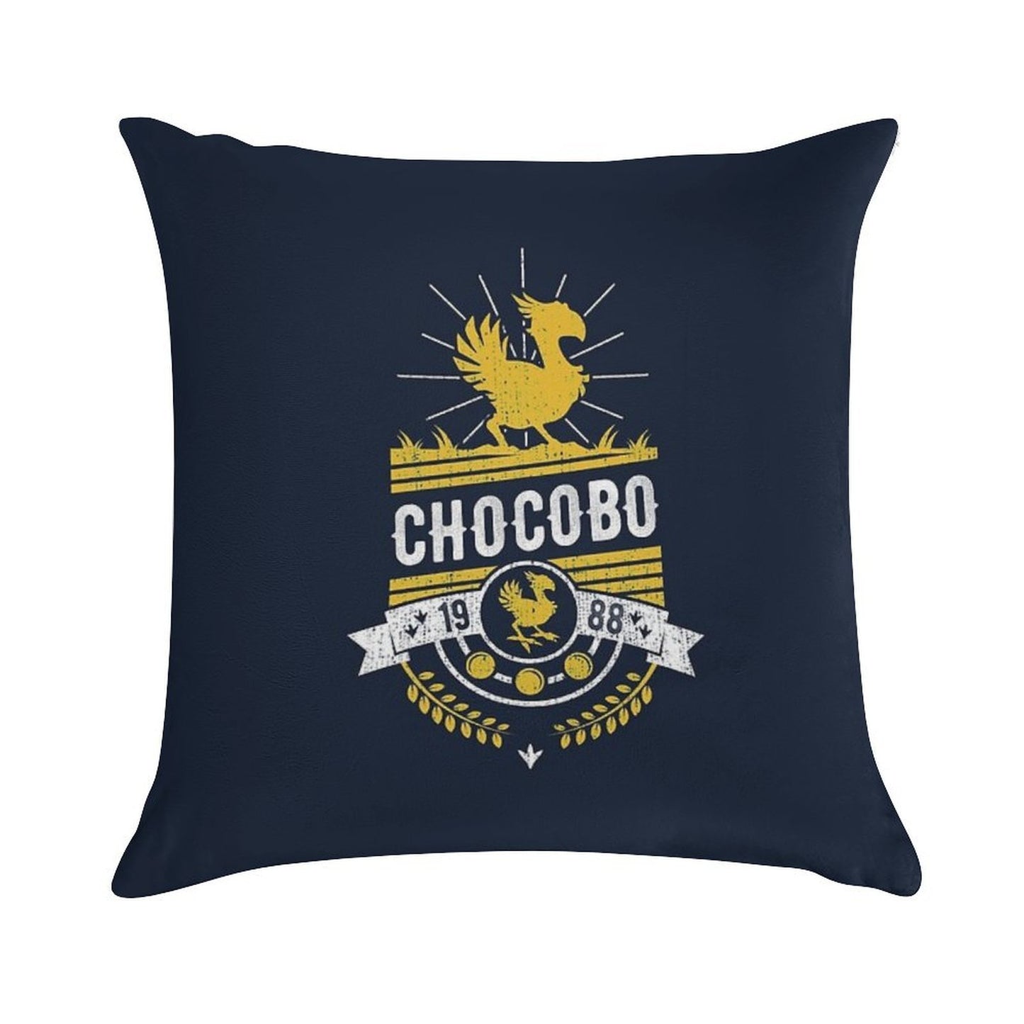 Chocobo Soft Skin-Friendly Throw Pillow