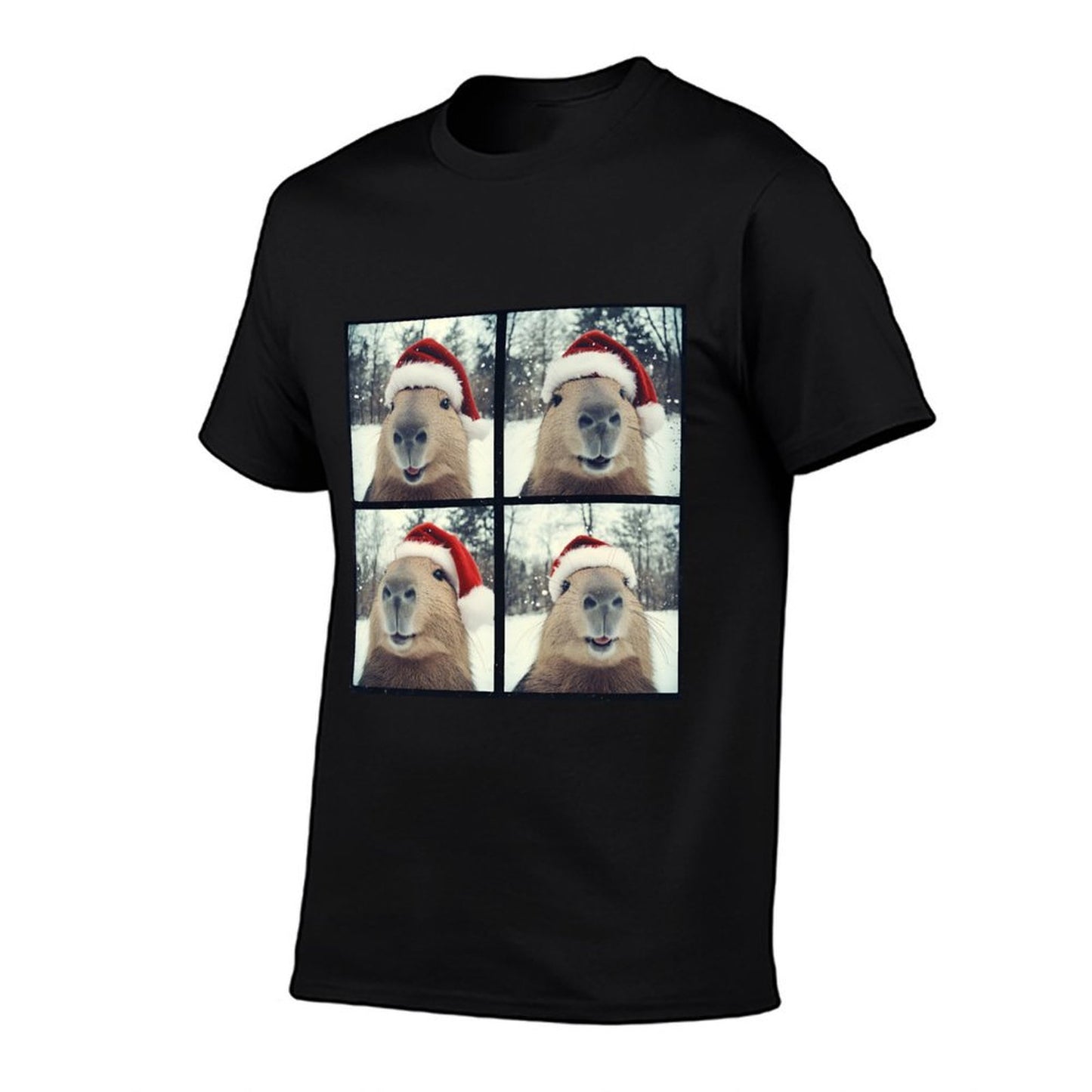Capybara Christmas  Vintage-inspired T-Shirt