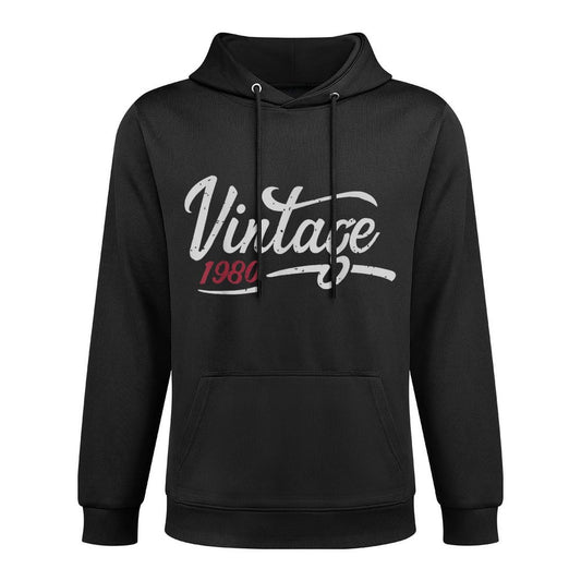 40th Birthday Gift Vintage 1980 Classic Men Women Moisture-Wicking Hoodie