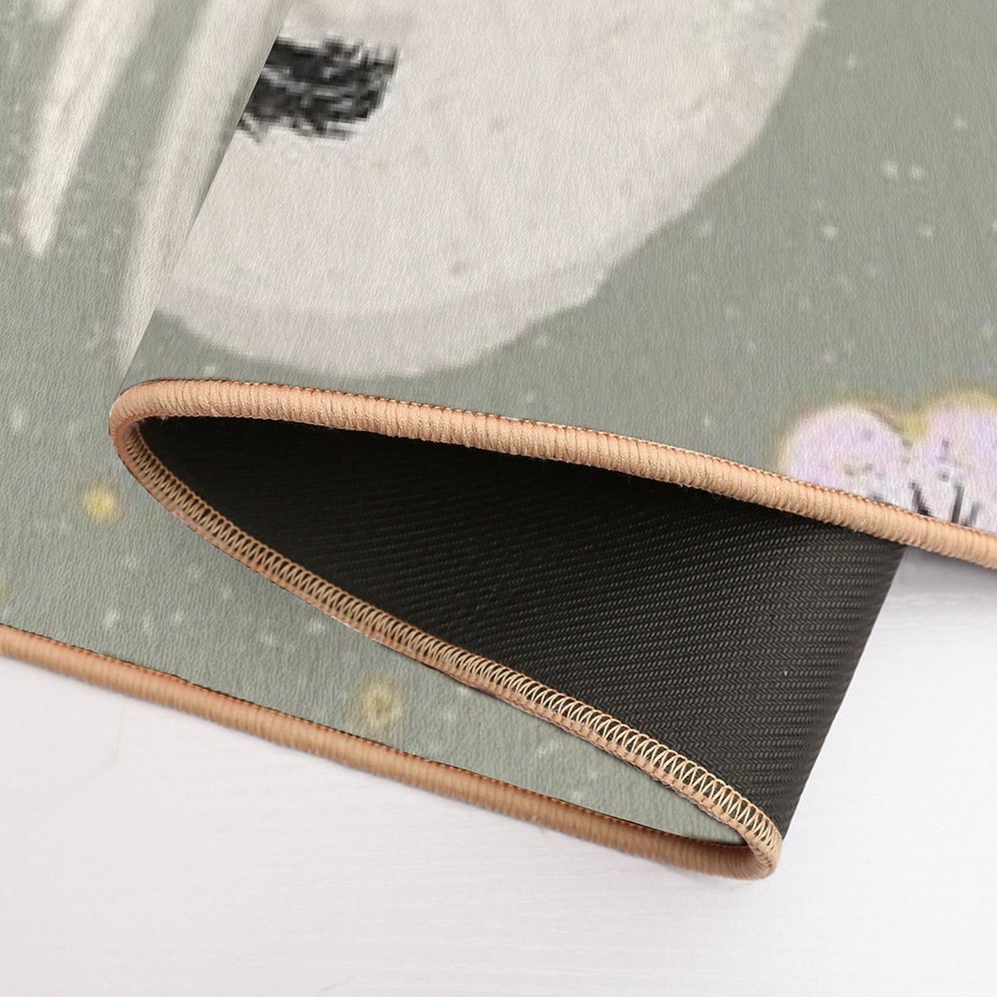 Japanese Crane  Slip-Resistant Bath Mat