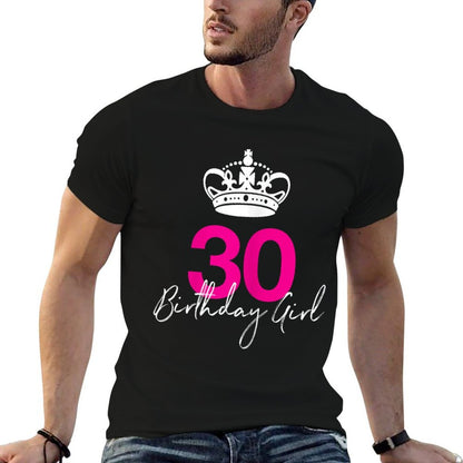Womens Women's 30th Birthday Shirt for Her Comfortable T-Shirt
