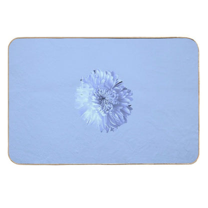 Blue Flower  Multi-Purpose Bath Mat