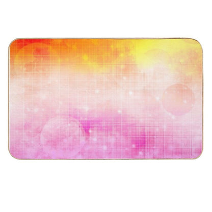 Subtle Lesbian Pride Design  Rapid-Drying Bath Mat