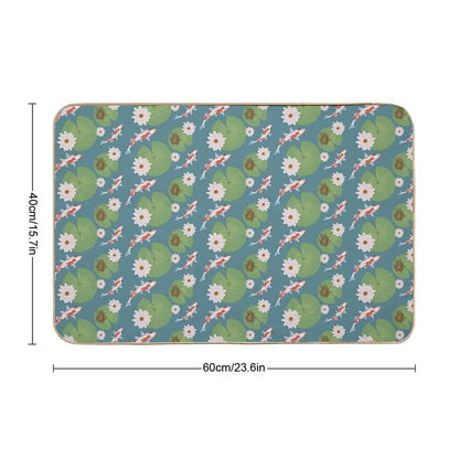 Calming Pond Durable Bath Mat