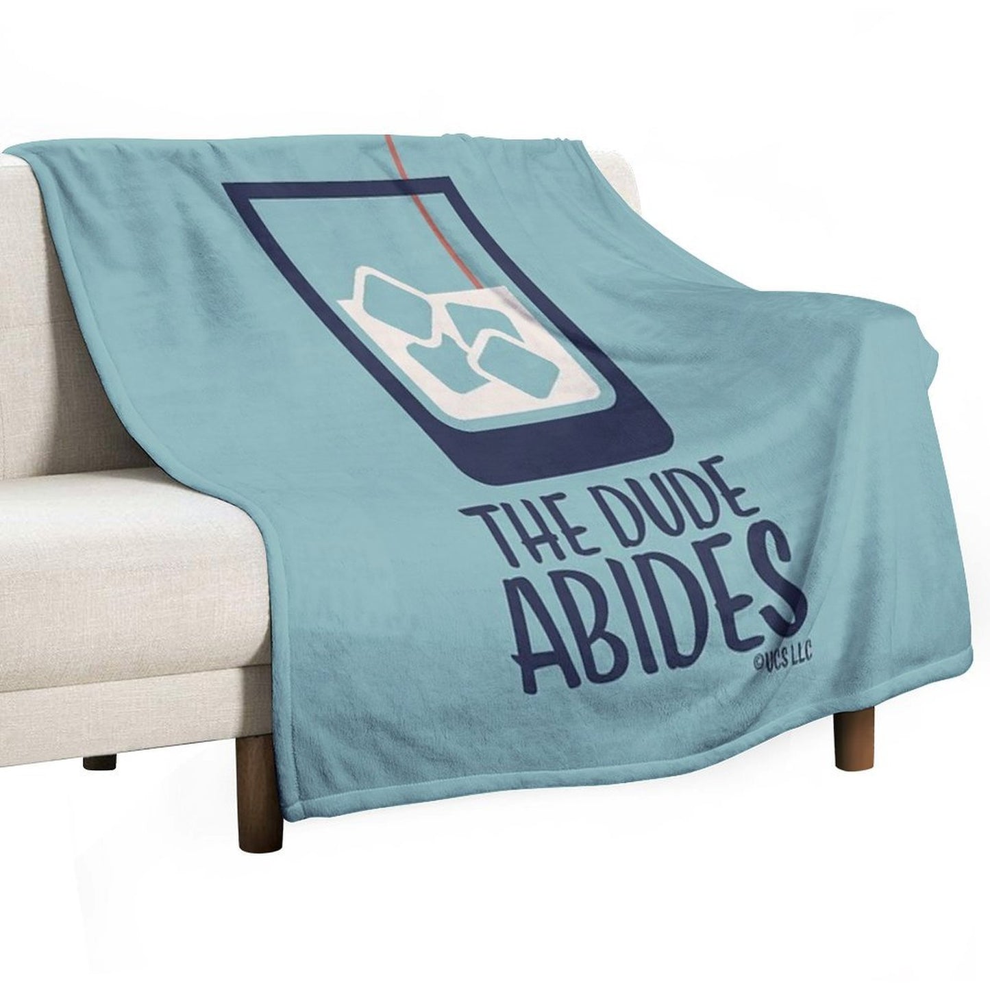 The Dude Abides - The Big Lebowski All-season Throw Blanket