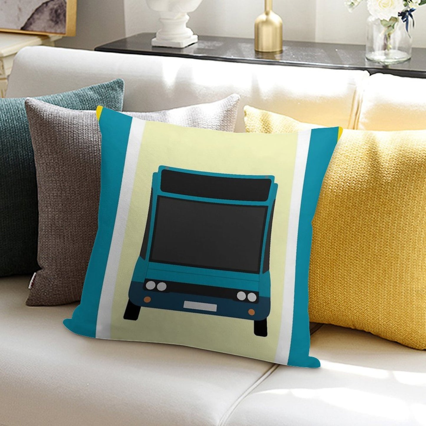 Arriva Optare Solo Soft Decorative Cover Throw Pillow