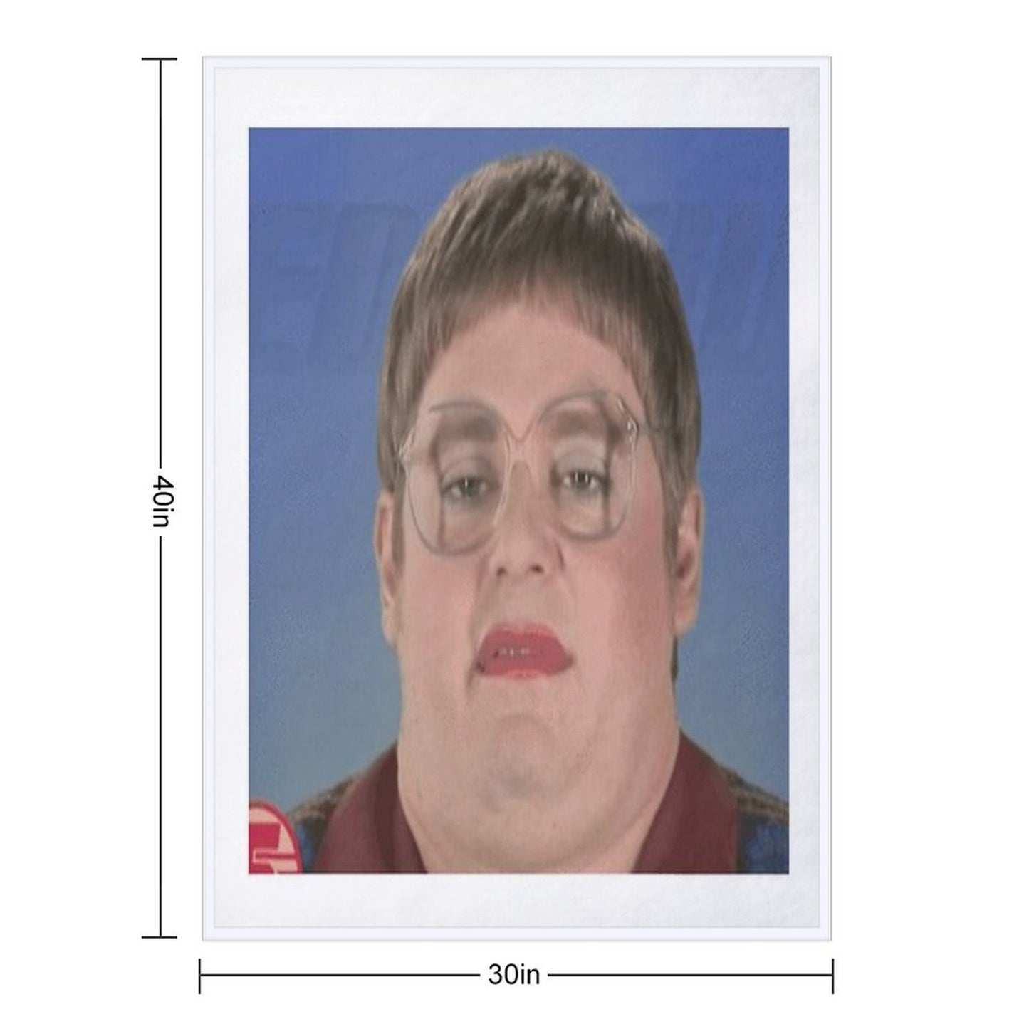 Tim And Eric News Shrink-resistant Throw Blanket