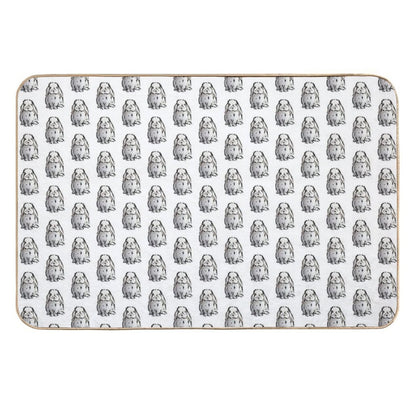 Lop Eared Bunny  Stain-Proof Bath Mat