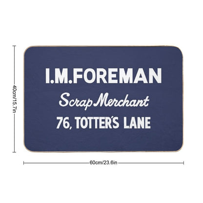 Totter's Lane (Clean)  Dirt-Trapping Bath Mat