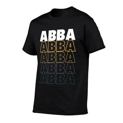 Love Heart Abba Grunge Vintage Style Black Abba  Vintage-inspired T-Shirt