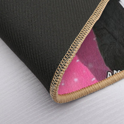 Mr Worldwide Says to Live Laugh Love Pink  Multi-Purpose Bath Mat