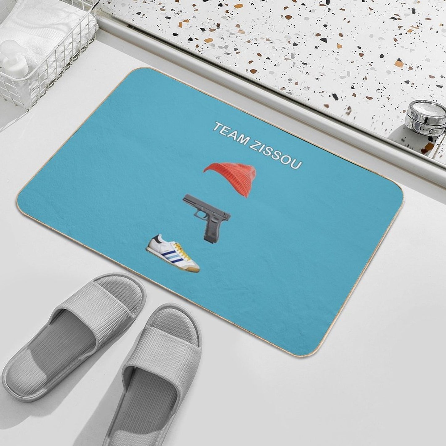 Team Zissou  Eco-Friendly Bath Mat