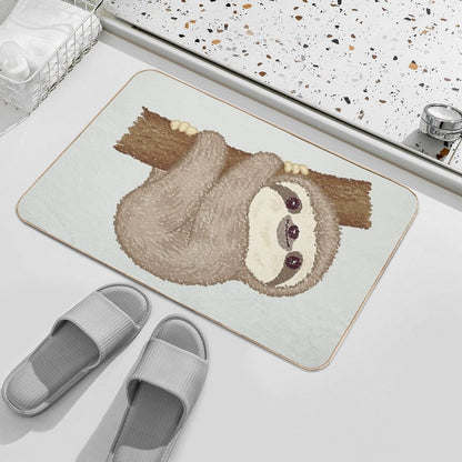 Sloth on The Tree  High-Traffic Bath Mat