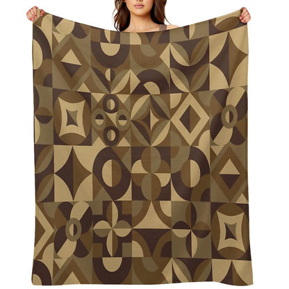 Watercolor Botanical Collection Durable Throw Blanket