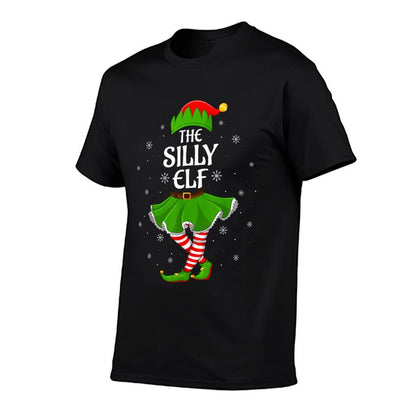 Silly Elf Christmas Family Women Girls Elf Squad Xmas  Lightweight T-Shirt