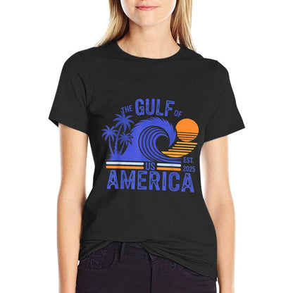 THE Gulf of US America Design - Gulf of US America Odor-resistant T-Shirt