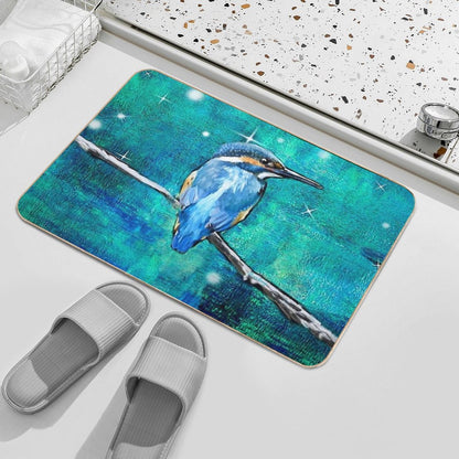 Kingfisher Texture  Toxin-Free Bath Mat