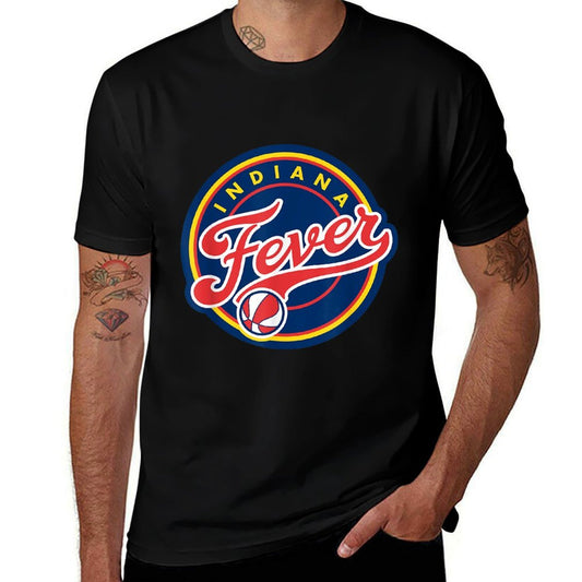 WNBA Indiana Fever Logo  Heathered Texture T-Shirt