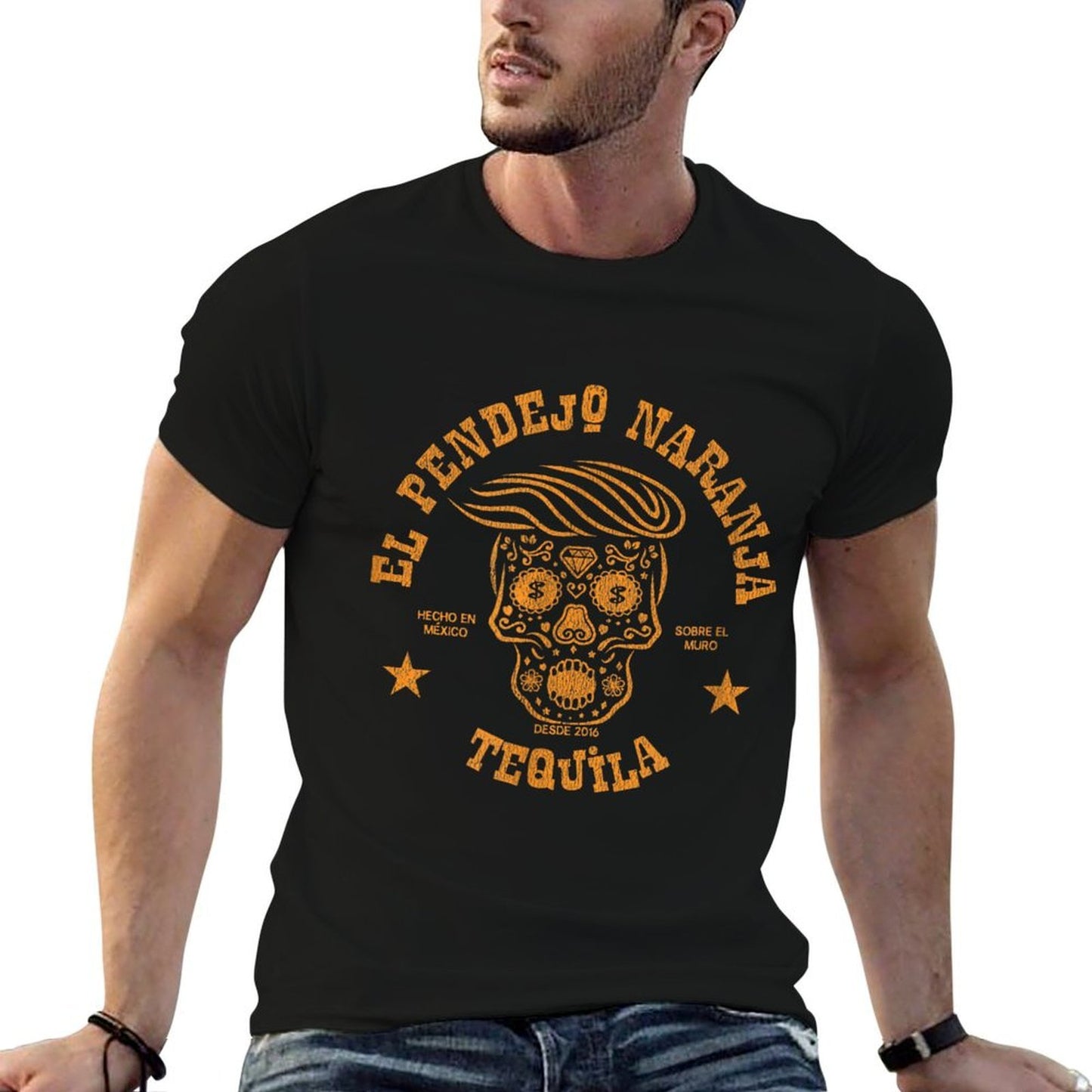 El Pendejo Naranja Tequila  Vintage-inspired T-Shirt