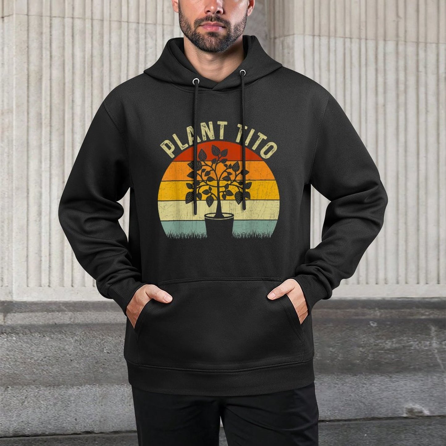 Nature Botanical Gardener Plant Lover Tito Funny Gardening Relaxed Fit Hoodie