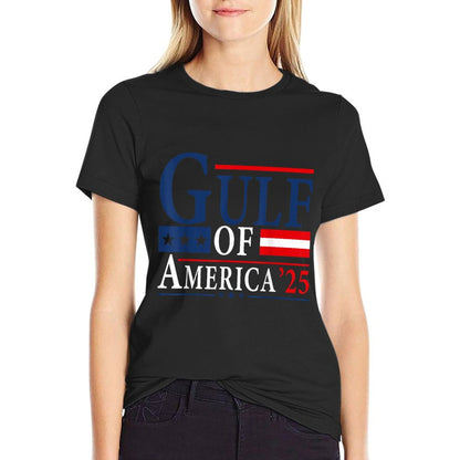 Gulf Vintage Of America Est 2025 USA American Flag Women Men Comfortable T-Shirt